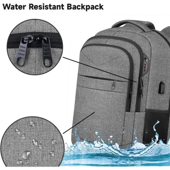 Extra Large Laptop Backpack,Travel Backpack,17 Inch Carry on Backpack,Anti-Theft - Picture 5 of 7